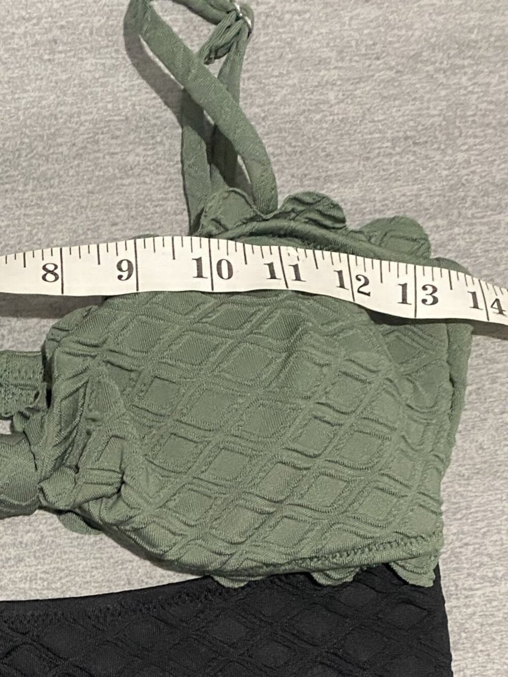 Cupshe One-Piece Swimwear Green Black Medium Womens (264) - Picture 4 of 10